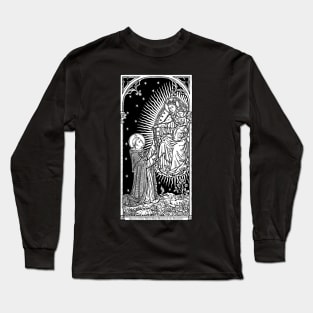 Queen of the Most Holy Rosary & St. Dominic Long Sleeve T-Shirt